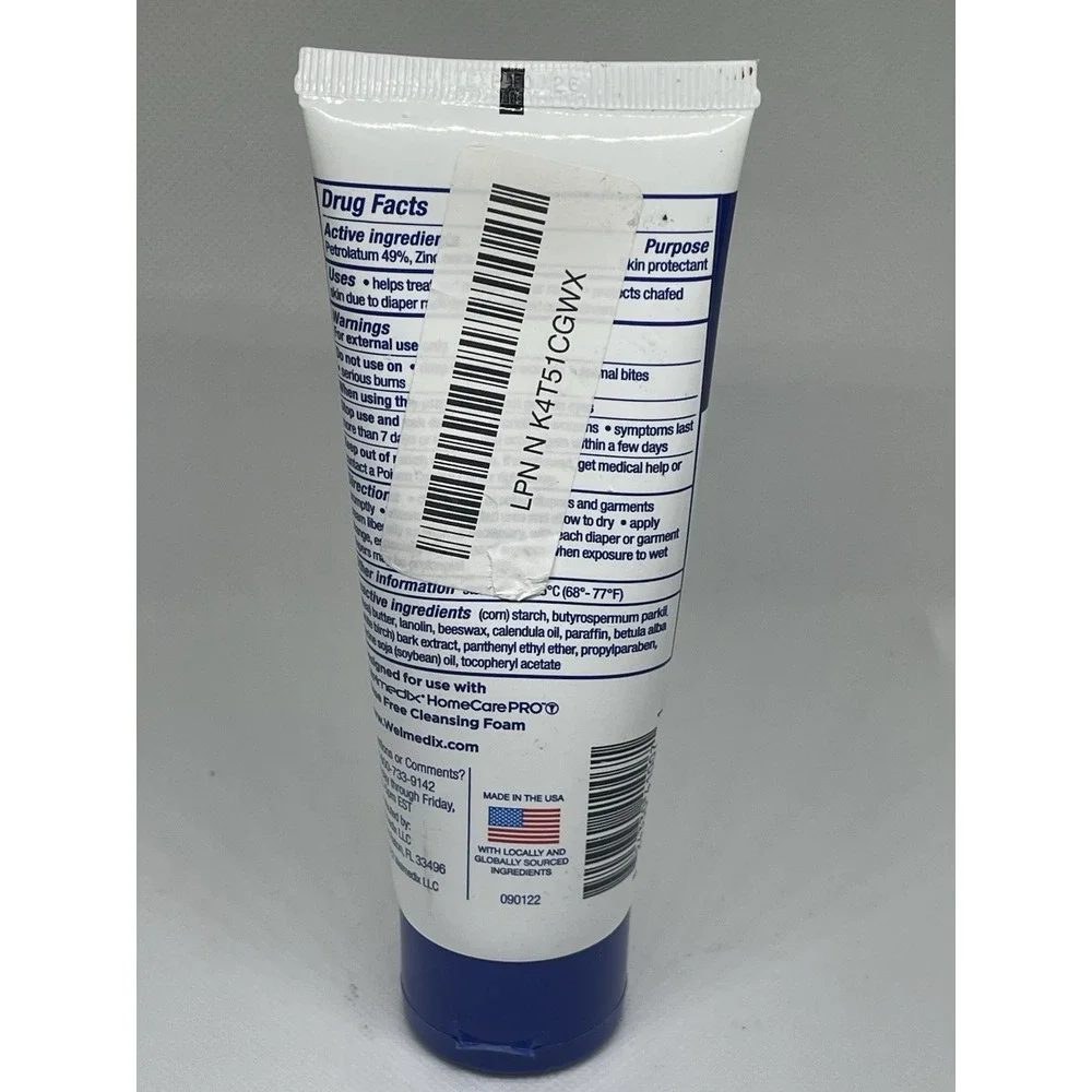 HomeCare‎ PRO Rapid Relief Adult Diaper Rash Cream – 4 Ounce (Pack of 1)